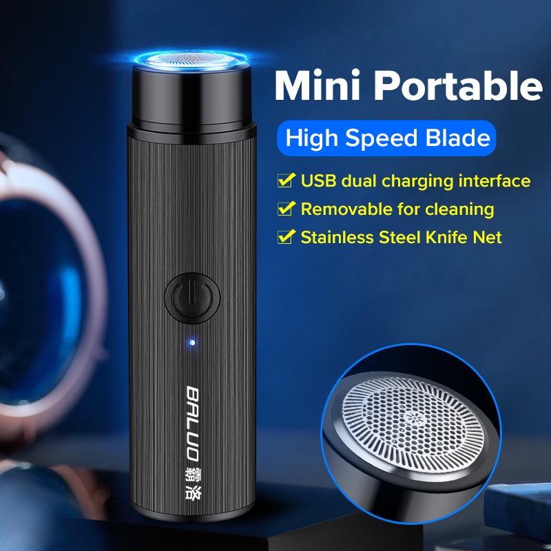Ảnh Máy cạo râu lông mũi tai điện UBEATOR mini 4D sạc lại tái sử dụng được dành cho nam 2