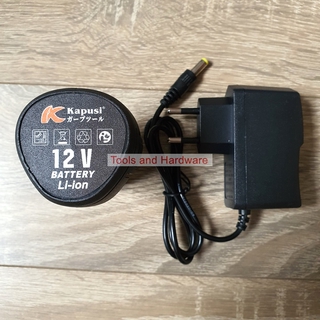 Máy khoan vặn vít Kapusi Japan, dùng pin cao cấp 12V, Mô tơ lõi đồng, Bảo hành 12 tháng