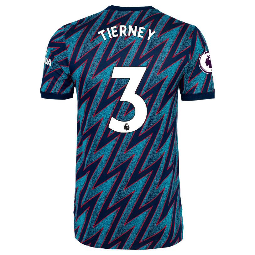 Áo bóng đá Arsenal F.C. mùa 2021/2022 - Thiết kế Loose Tee, in hình các cầu thủ như Aubameyang, Saka, Lacazette, Rowe và Tierney