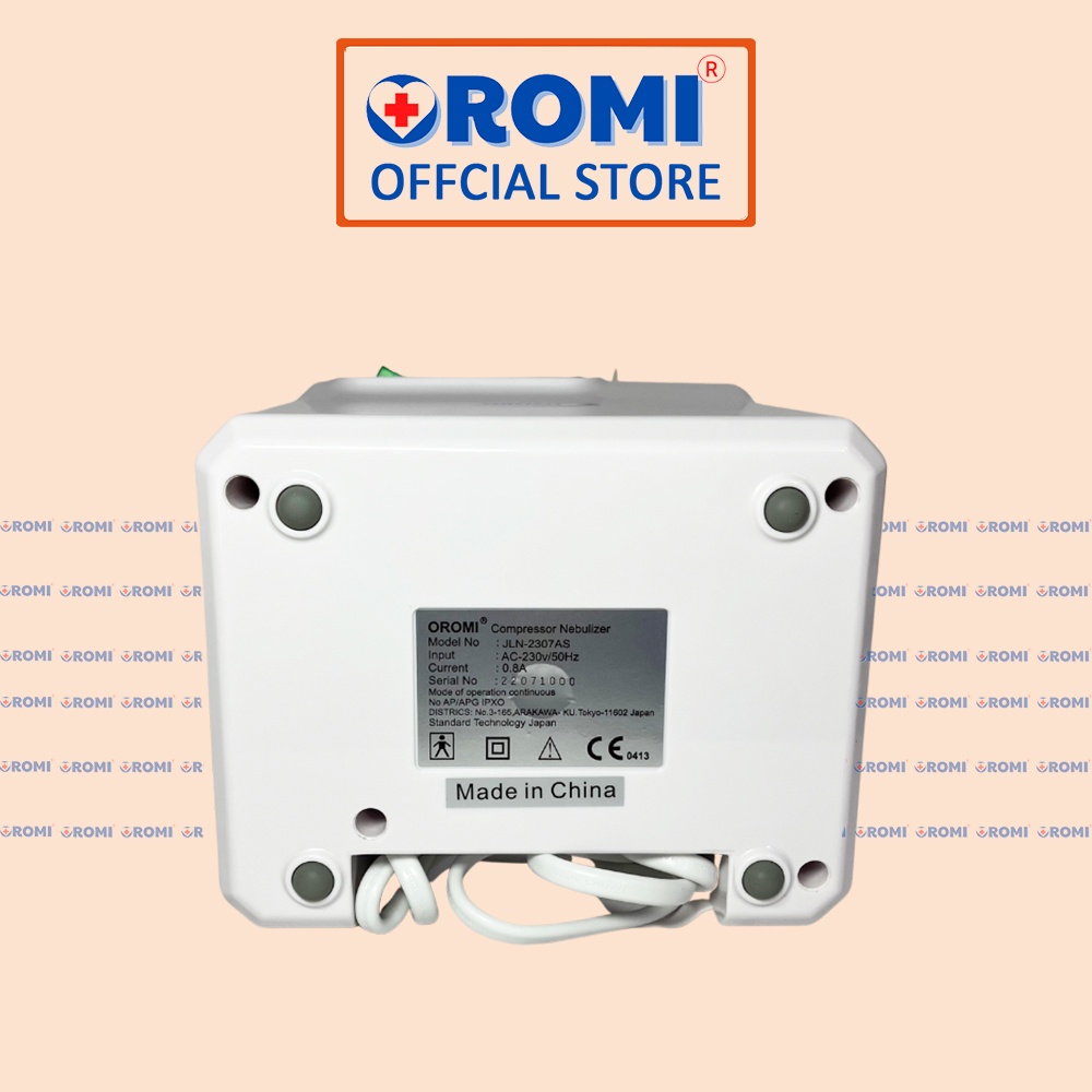 Máy xông khí dung OROMI JLN-2307AS - Xông mũi họng - Hàng chính hãng bảo hành 2 năm