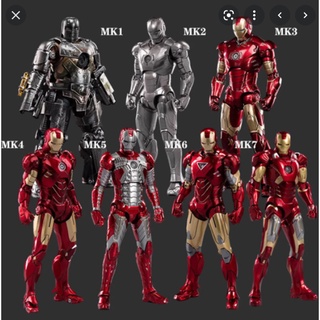 [MARVELSTORE] Mô hình Iron man Spider man ZDtoys tổng hợp mk1, mk2 ,mk3, mk4, mk5, mk6, mk7, mk42, mk50, mk85