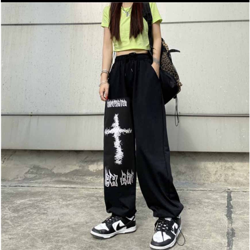 Quần baggy nam nữ ống rộng quần nam nữ ống suông cao cấp dễ phối đồ cực chất C1