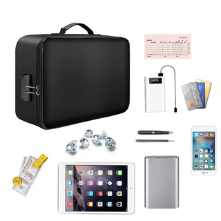 Túi Đựng Tài Liệu 4 Ngăn Chống Cháy Không Thấm Nước Có Khóa Kéo