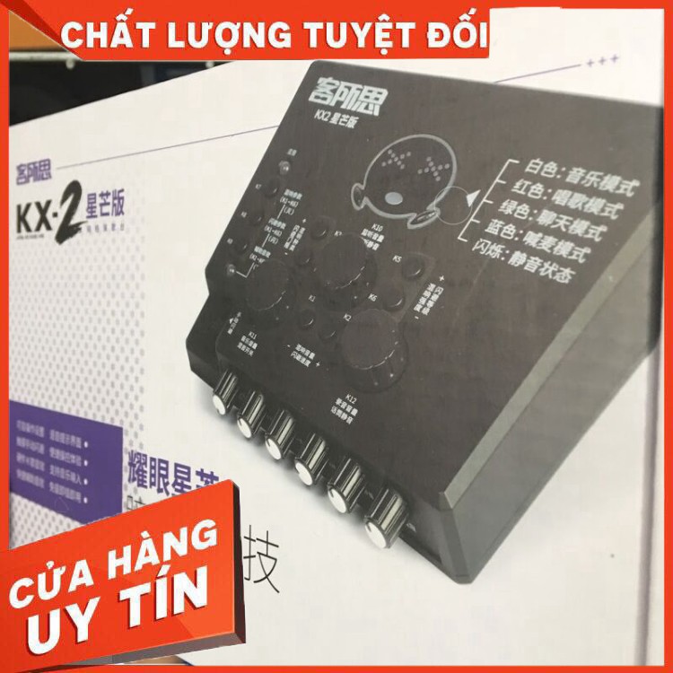 ĐẦU LIVESTREAM KX2 SOUND CARD | Shopee Việt Nam