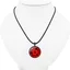 YT4 Mới Naruto Sharingan Mắt Vòng Cổ Vintage Naruto Trang Sức Phong Cách Quốc Gia Dây Chuyền Kính Mặt Dây Chuyền Anime Penda