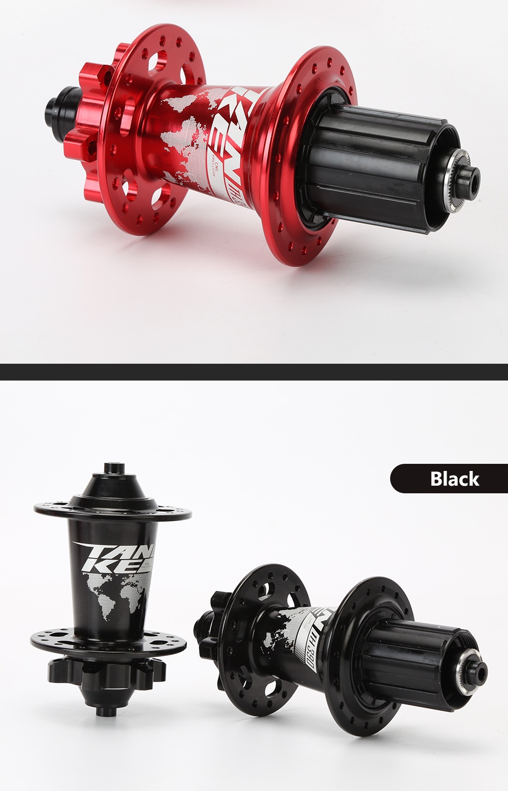 Mô tả Tanke 120 Clicks 32H MTB Bike Hub 6 Pawls 3 răng 6 Vòng bi Cassette Bánh đà 7-12 tốc độ 32 lỗ Phanh đĩa Trung tâm xe đạp - 9