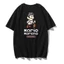 Áo thun nam tay lỡ HappyFamily Mario Moreno Chất vải cotton 100 cao cấp-2 màu Trắng/Đen