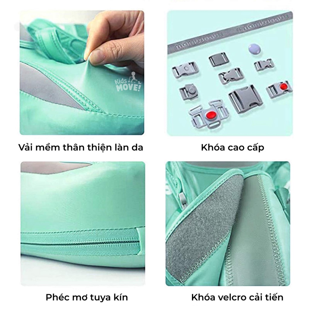 Đai an toàn 5 điểm phao Mambobaby