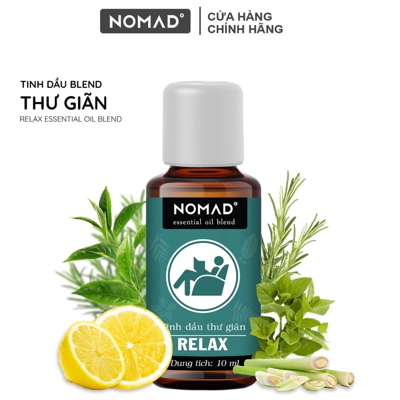 Ảnh Tinh Dầu Nomad Xông Phòng Thư Giãn Essential Oil Blend - Relax 3