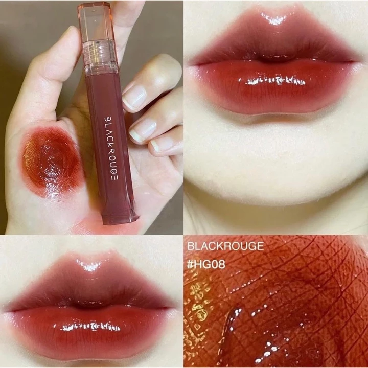 Son Tint Bóng Black Rouge Water Glow Tint HG08 Hazenut Syrup