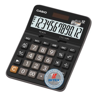 Máy Tính Casio DX-12B Màn Hình Lớn - Tích Hợp Phím Tính Lãi MU, GT Cho Thu Ngân, Chủ Shop