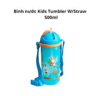 Bình nước Kids Printable Straw Tumbler 500ml
