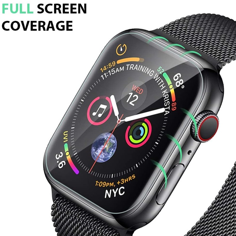 Bảo vệ màn hình Phim bảo vệ toàn diện trong suốt Apple Watch Ultra 3 Series 11 10 46MM 9 8 7 6 SE 5 4 41MM 45MM Ultra 2 49mm Không Kính cường lực iWatch 49 3 40 44 42 38 MM