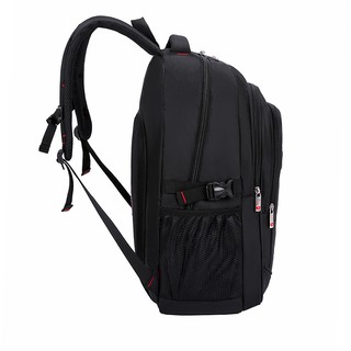 Ba lô máy tính xách tay Thụy Sĩ 17 "Túi du lịch nylon chống thấm nước, ba lô, túi đựng laptop