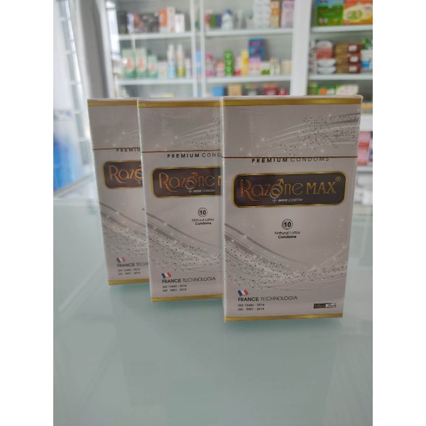 Bao cao su Razone max siêu mỏng- Hộp 10 cái | Shopee Việt Nam