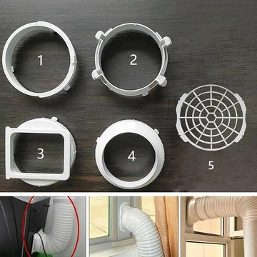 [Hot Style] Đầu nối ống điều hòa di động Phụ kiện điều hòa không khí Đầu nối giao diện ống xả Dụng cụ gia đình