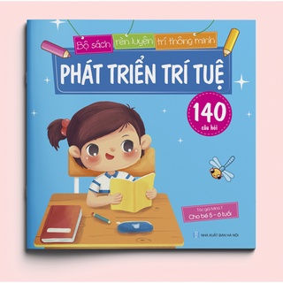 Sách - Phát triển trí tuệ (140 câu đố) - Dành cho trẻ 5-6 tuổi