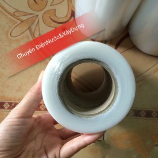 Màng PE quấn hàng hóa 5cm, 10cm , 15cm, 20cm , 25cm, 30cm, 35cm ( ẢNH THẬT 100% ) , màng chít, màng quấn bụng spa, ủ tê