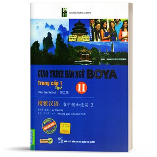 Sách- Giáo Trình Hán Ngữ BOYA II Trung Cấp Phần 1 Tập 2- MCBooks