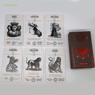 Set thẻ bài tarot Occult 78 lá hoàn toàn bằng tiếng Anh độc đáo