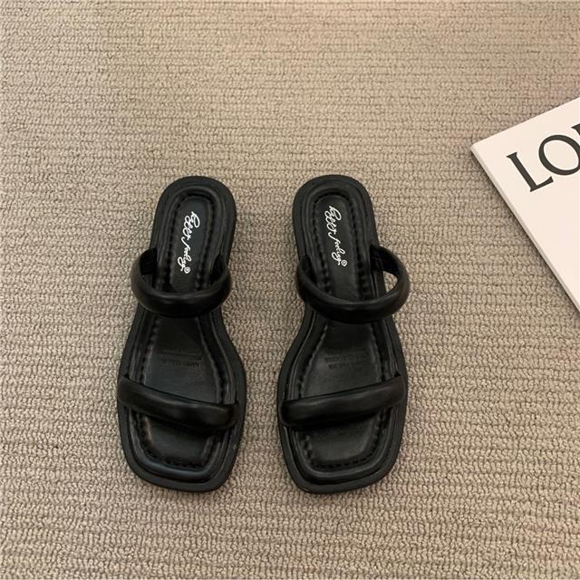 Giày Sandal Cao Gót Thời Trang Mùa Hè 2023 Phong Cách Pháp Cho Nữ