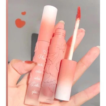 Son kem lì lâu trôi LUCKGO nội địa trung màu cam hồng đất son lì đẹp rẻ không chì học sinh sinh viên moccomestic 👄