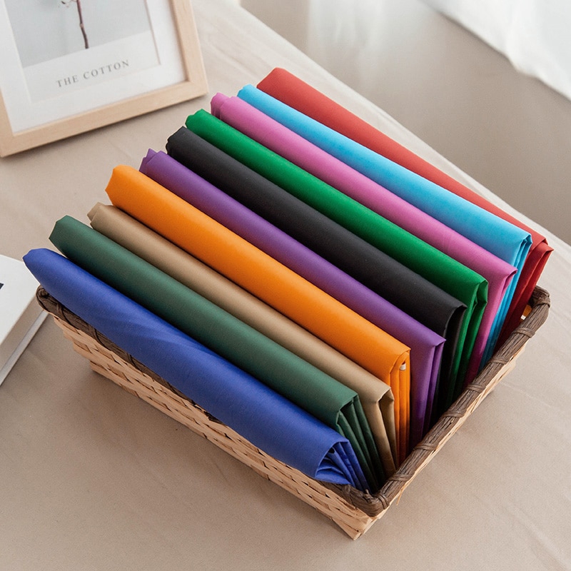 210T Polyester Vải Phủ Chống Thấm Nước 100 * 150cm Vải Bền Để Làm Ô Và Rèm DIY Craft TJ1156