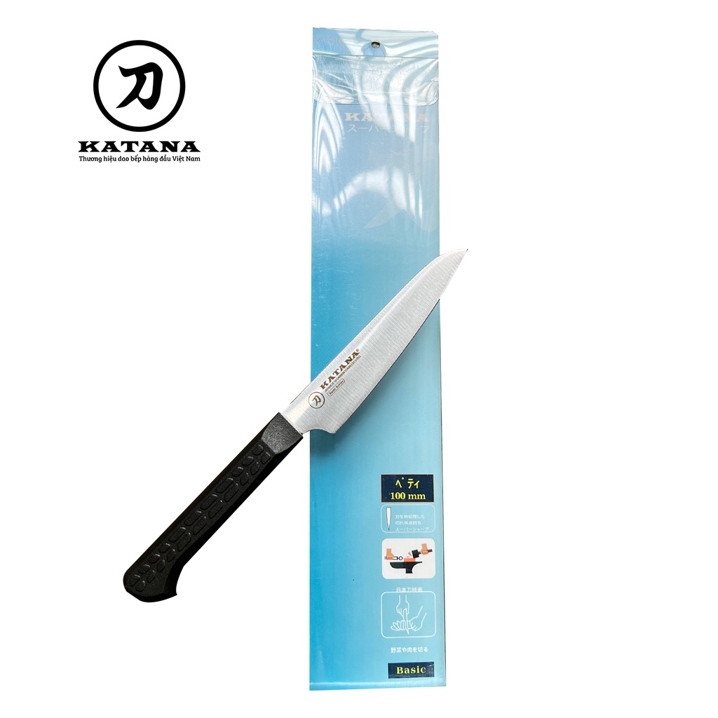 Ảnh Dao bếp cao cấp thương hiệu KATANA Basic Petty KATA405 - Dao gọt hoa quả(100mm) 1
