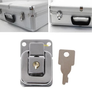 Metal Jewelry Box Lock Suitcase Buckles Toggle Hasp for Latch Clasp With f