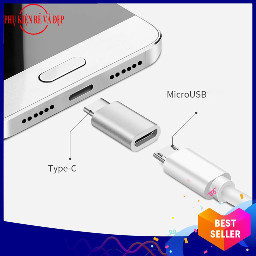 Đầu Chuyển Đổi Từ Cổng Micro USB 2.0 Cái Sang USB 3.1 Type C Cho ...