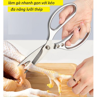 KÉO ĐA NĂNG LÀM BẾP,CẮTGÀ,VỊT,LÀM CÁ RẤT HỮU ÍCH-LOẠI 1