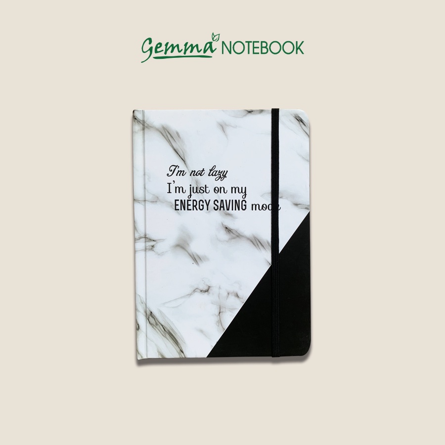 GEMMA NOTEBOOK - Sổ tay bìa cứng A5 - I'm Not Lazy | Shopee Việt Nam