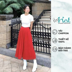 Quần Xếp Li 80cm The Kat House, ống rộng dáng dài thiết kế độc quyền, đủ màu, đủ size