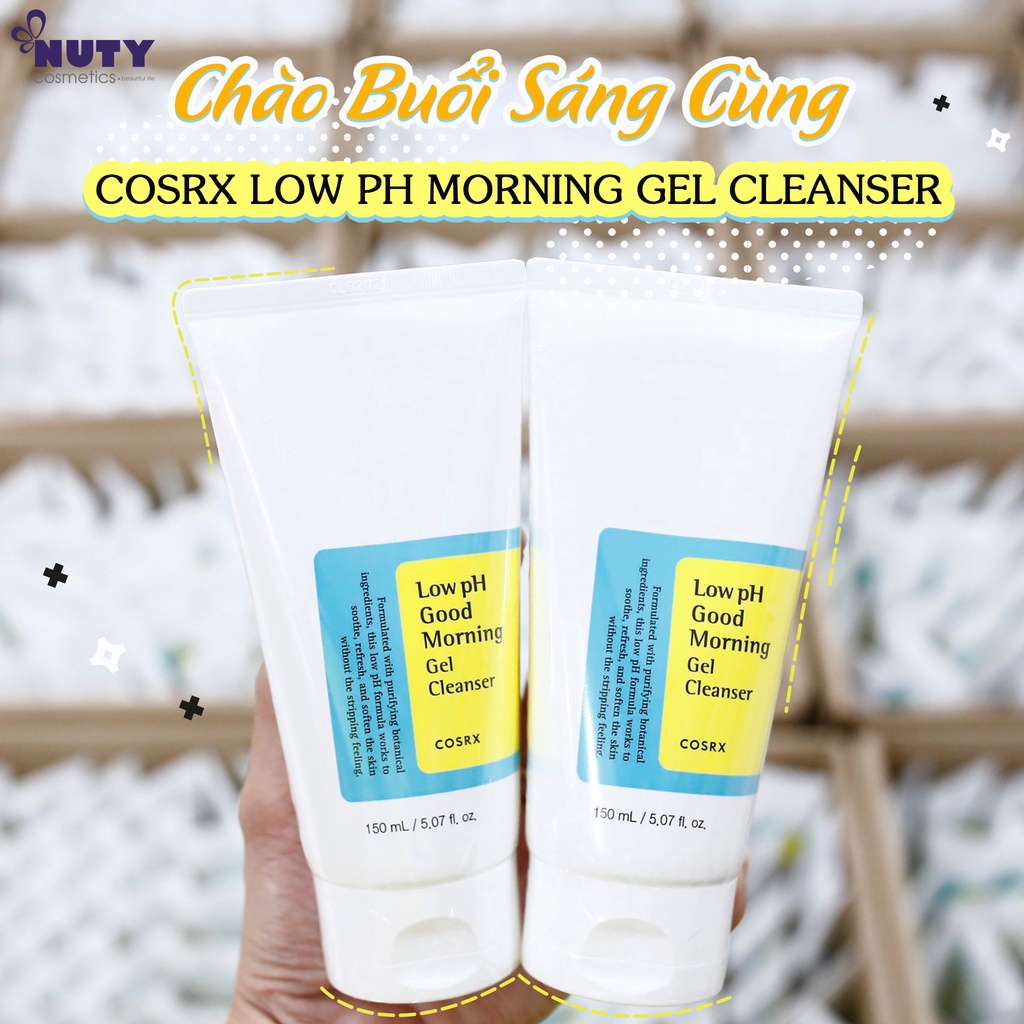 Ảnh Gel Rửa Mặt Cosrx Good Morning Low PH Cleanser (150ml) 1