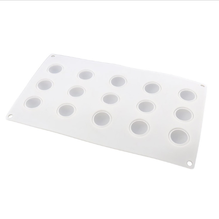 Khuôn silicon 15 ngăn làm bánh đa năng tiện dụng DIY