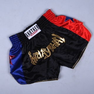 Trẻ Em Người Lớn Đấm Bốc Quần Short Wushu Sanda Huấn Luyện Chiến Đấu Quần Ngắn Nam Nữ Muay Thái Boxen Sparring Thể Thao Huấn Luyện Thân Cây