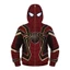 YB1 Marvel Spiderman Người Sắt Nọc Độc Chiến Tranh Giữa Các Vì Sao Cosplay Áo Trẻ Em Mặt nạ Dài Tay Áo Quà Tặng Cho Trẻ Em BY1