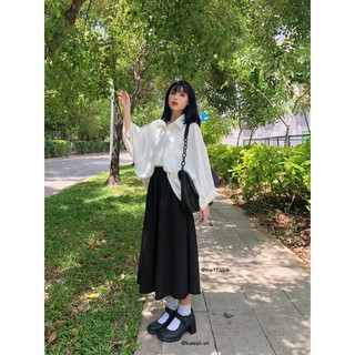 [Có sẵn] Basic Skirt The 17 - Váy dài cơ bản (ảnh shop tự thực hiện)