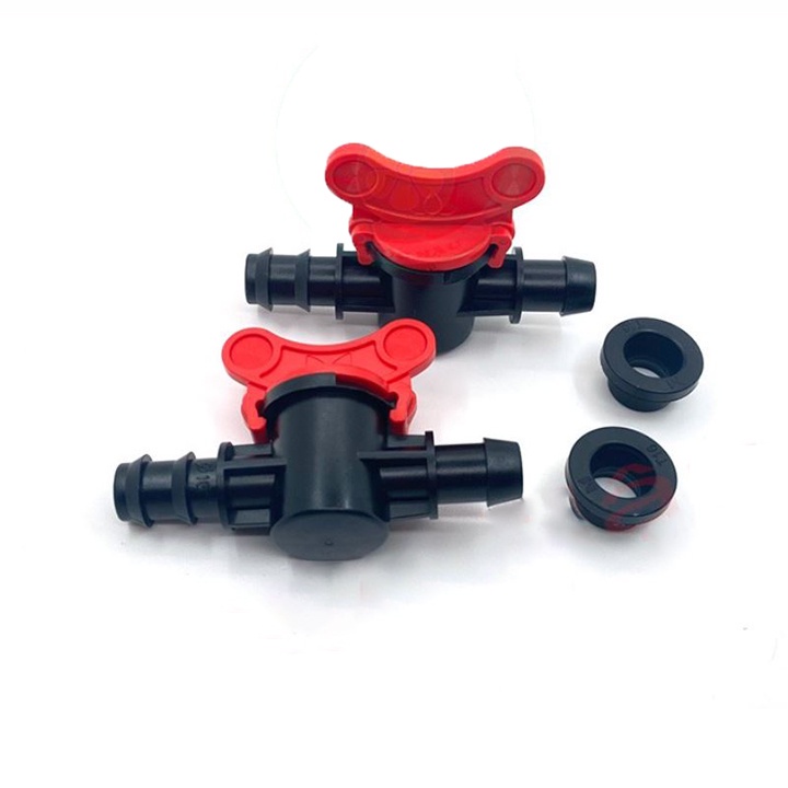 10 cái [ 10 cái ] Van khởi thủy 20mm ống LDPE 20mm - khởi thủy có van kèm roăng cao su