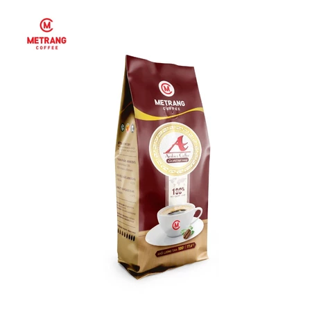 Cà Phê Hạt Rang Mộc Arabica Mê Trang 500G (Túi hạt) - 100% Arabica Nguyên Chất, Hương Trái Cây Chín, Hậu Ngọt Tự Nhiên