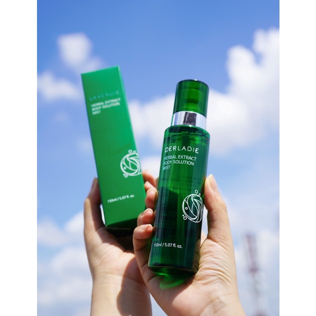 Ảnh Xịt mụn lưng Derladie Herbal Extract Body Solution Mist 150ml 2
