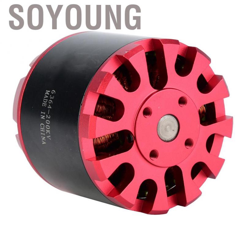 Soyoung Hàng Ga SOYOUNG Động Cơ Không Chổi Than Cảm Biến 6364-200kv Cho Xe Điện Cân Bằng Ván Trượt E-Scooter