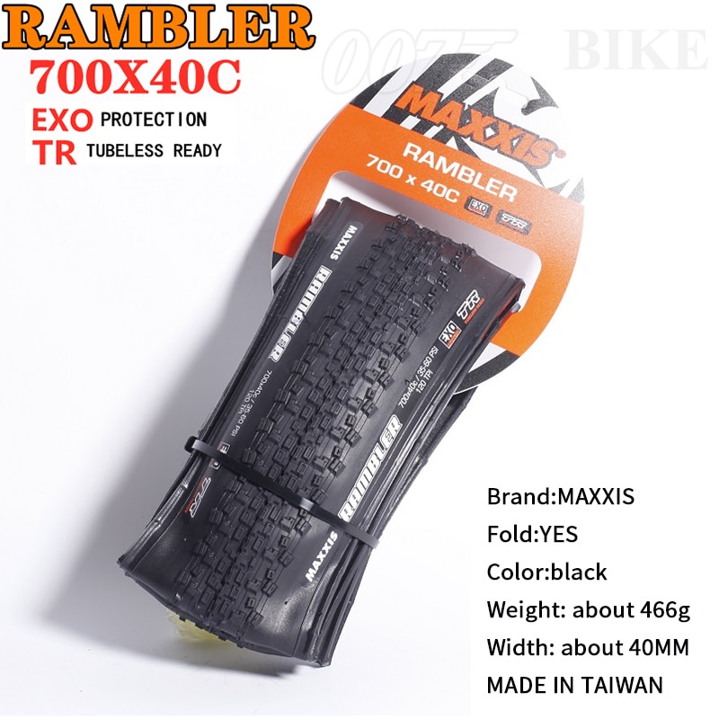 Lốp Xe Đạp MAXXIS RAMBLER 700x40C 700x45C 50C Chất Lượng Cao