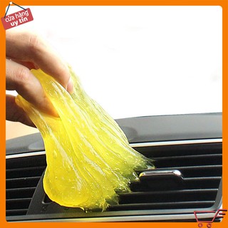 Miếng Bùn Dẻo, Gel Silicon Vệ Sinh Nội Thất Ô Tô, Điện Thoại, Máy Tính,...Nhanh - Tiên Lợi