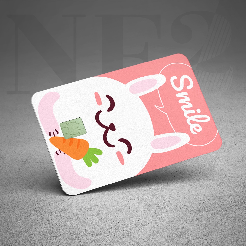 Miếng Dán Trang Trí ANIMAL DỄ THƯƠNG- Sticker Thẻ ATM (Thẻ Chung Cư, Thẻ Xe, Debit, Credit) NF2