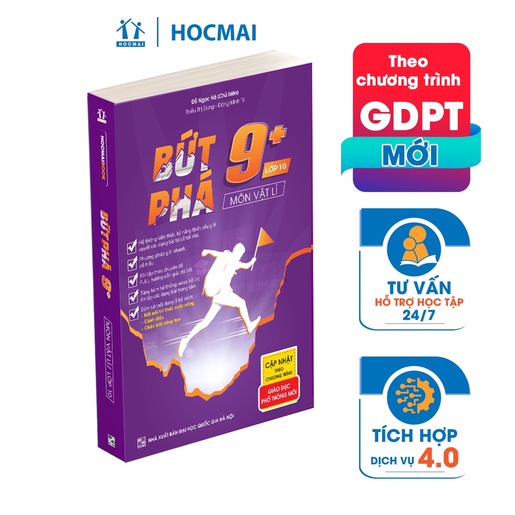 Ảnh Combo 3 sách Bứt phá 9+ lớp 10 - môn Toán, Lý, Hóa - 2k9 học giỏi chương trình mới - HOCMAI 2
