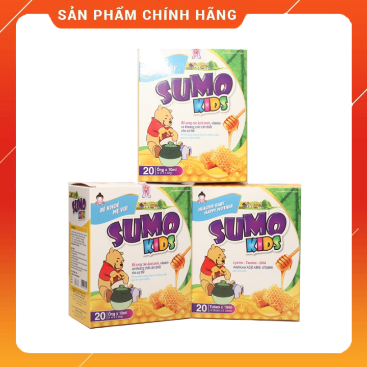 Sumo Kids Kích thích tiêu hóa giúp trẻ ăn ngon ( hộp 20 ống ) | Shopee ...