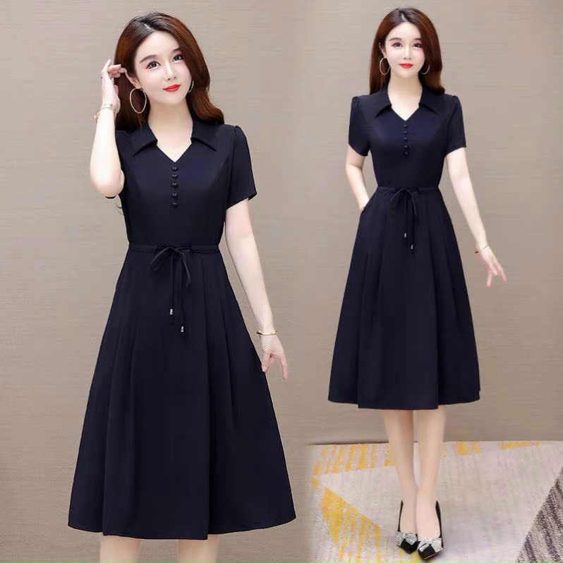 (HCM) Đầm nữ vintage sang trọng lịch thiệp thời trang sang chảnh , sành điệu tôn dáng cho các nàng HIYU STORE