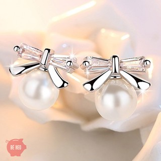 Bông tai ngọc nơ nhân tạo BHBT109