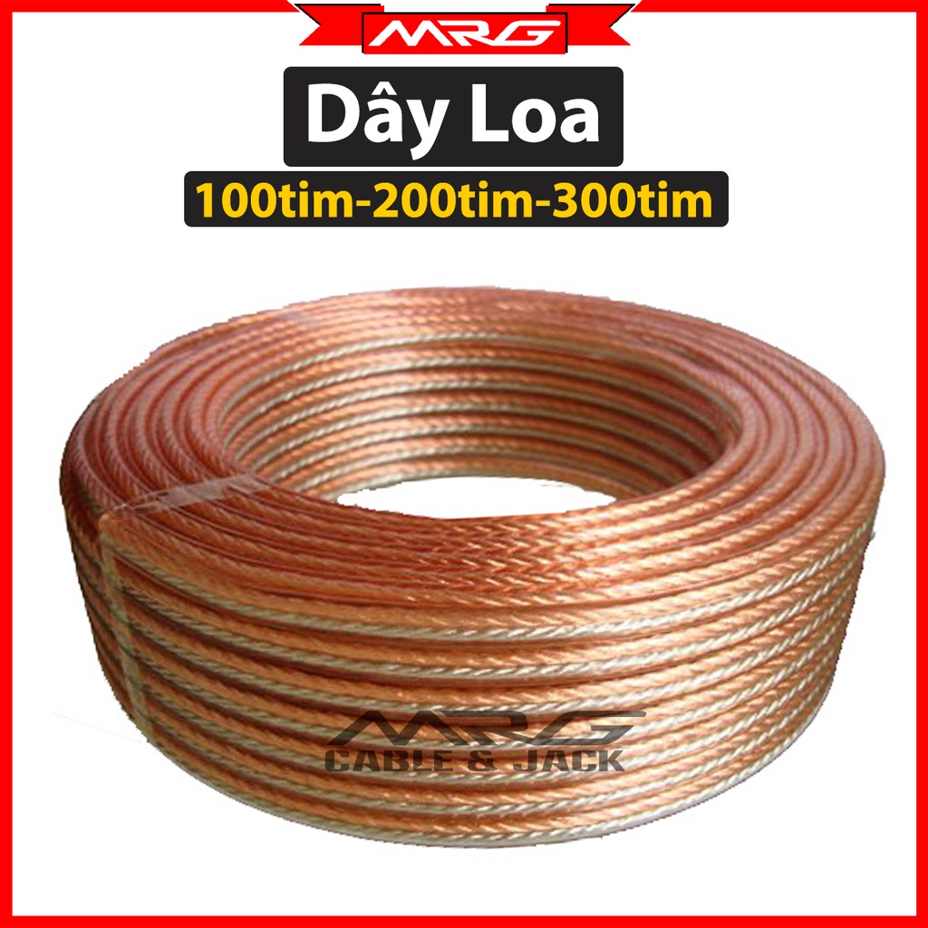 Dây Loa 500tim 300tim 200tim 100tim,giá bán lẻ 1 mét.